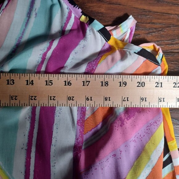 Intimately Free People Sundress Womens X Small Mini Artsy Flowy Abstract - Picture 6 of 8